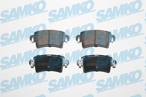 Samko 5SP791 - Тормозные колодки, дисковые, комплект www.parts5.com