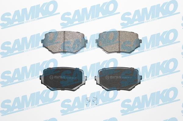 Samko 5SP798 - Brake Pad Set, disc brake www.parts5.com