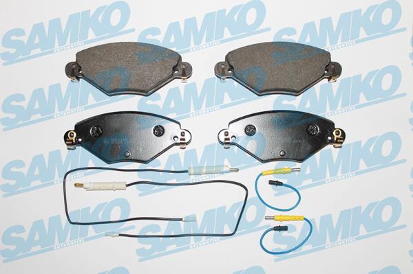 Samko 5SP793 - Set placute frana,frana disc www.parts5.com