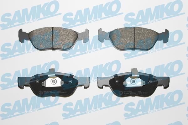 Samko 5SP740 - Set placute frana,frana disc www.parts5.com