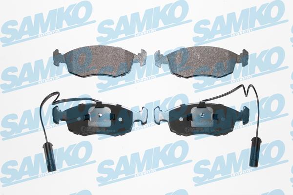 Samko 5SP755 - Set placute frana,frana disc www.parts5.com