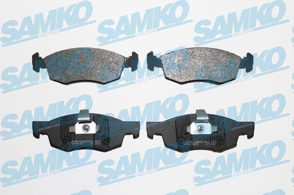 Samko 5SP756 - Set placute frana,frana disc www.parts5.com