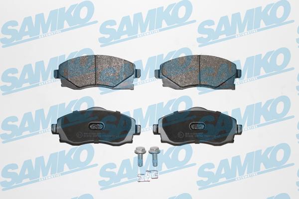 Samko 5SP758 - Brake Pad Set, disc brake www.parts5.com