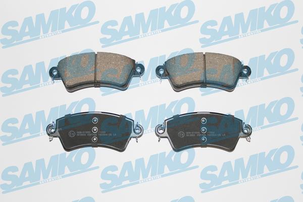 Samko 5SP766 - Bremsbelagsatz, Scheibenbremse www.parts5.com