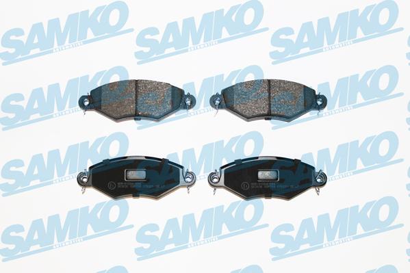 Samko 5SP708 - Sada brzdových platničiek kotúčovej brzdy www.parts5.com