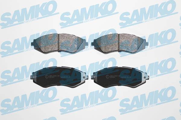 Samko 5SP710 - Brake Pad Set, disc brake www.parts5.com