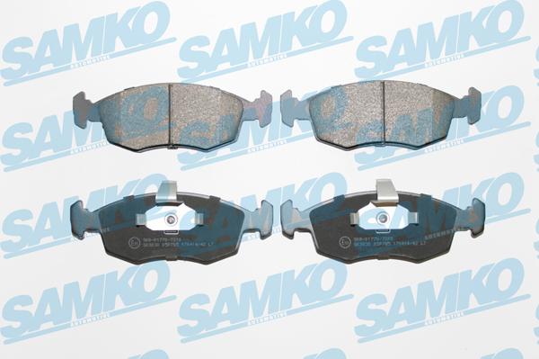 Samko 5SP785 - Set placute frana,frana disc www.parts5.com