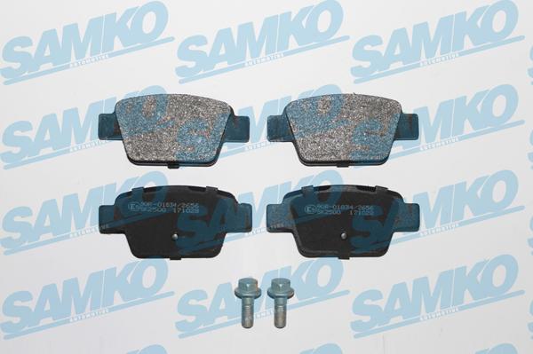 Samko 5SP780 - Brake Pad Set, disc brake www.parts5.com