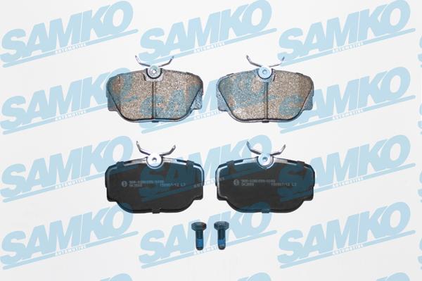 Samko 5SP739 - Brake Pad Set, disc brake www.parts5.com