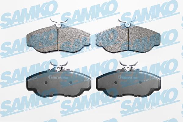 Samko 5SP728 - Set placute frana,frana disc www.parts5.com