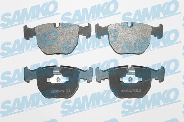 Samko 5SP771 - Тормозные колодки, дисковые, комплект www.parts5.com