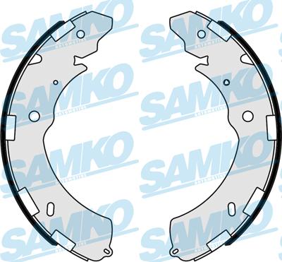 Samko 89470 - Brake Shoe Set www.parts5.com