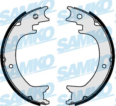 Samko 89590 - Комплект тормозных колодок, барабанные www.parts5.com