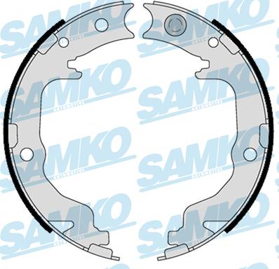 Samko 89540 - Piduriklotside komplekt www.parts5.com