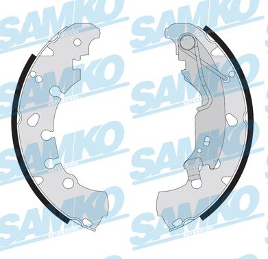 Samko 89090 - Brake Shoe Set www.parts5.com