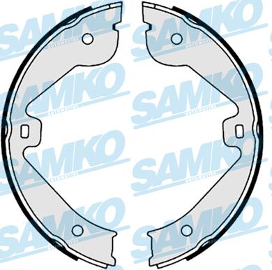 Samko 89150 - Brake Shoe Set www.parts5.com