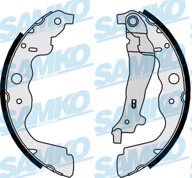 Samko 89890 - Brake Shoe Set parts5.com