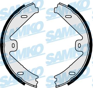 Samko 89840 - Garnitura zavorne celjusti www.parts5.com