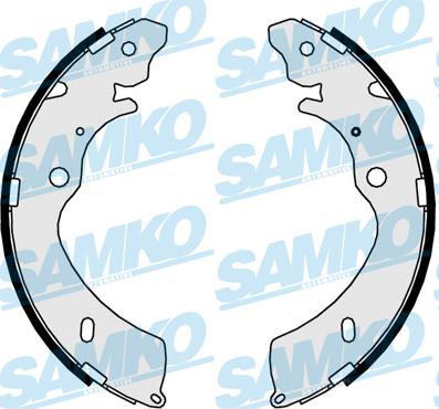 Samko 89810 - Brake Shoe Set www.parts5.com