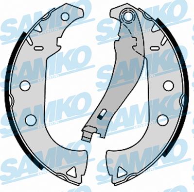 Samko 89330 - Brake Shoe Set www.parts5.com