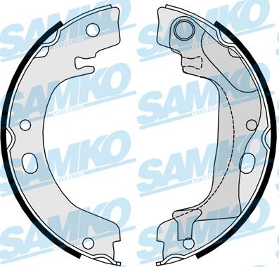 Samko 89760 - Sada brzdových čeľustí www.parts5.com