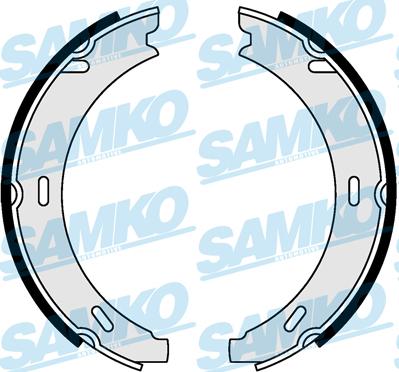 Samko 84730 - Garnitura zavorne celjusti www.parts5.com