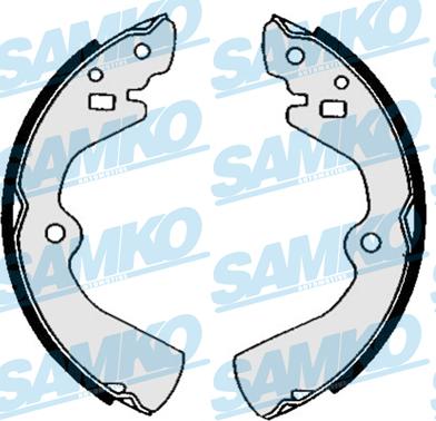 Samko 85480 - Brake Shoe Set www.parts5.com