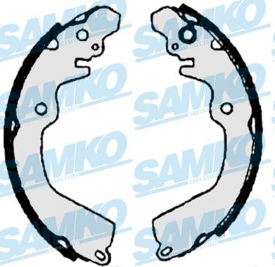 Samko 85245 - Sada brzdových čeľustí www.parts5.com