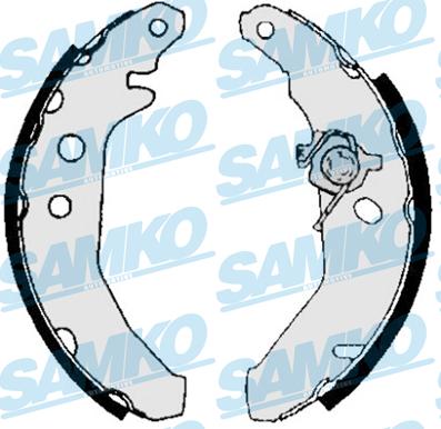 Samko 85740 - Fékpofakészlet www.parts5.com