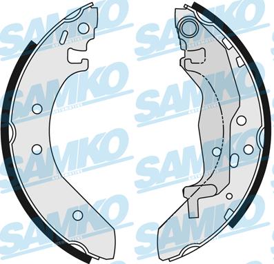 Samko 86040 - Piduriklotside komplekt www.parts5.com