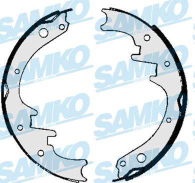 Samko 86010 - Brake Shoe Set parts5.com