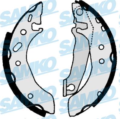 Samko 86030 - Brake Shoe Set parts5.com