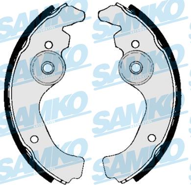 Samko 80660 - Brake Shoe Set www.parts5.com