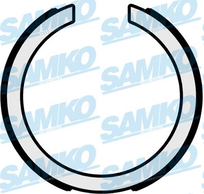 Samko 81095 - Brake Shoe Set www.parts5.com