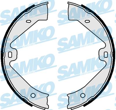 Samko 81085 - Brake Shoe Set www.parts5.com