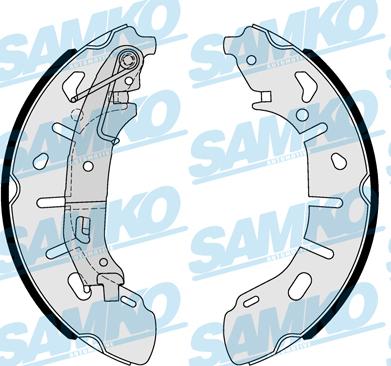 Samko 81101 - Sada brzdových čelistí parts5.com