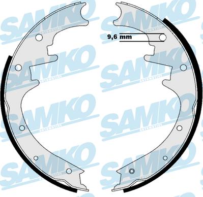 Samko 88990 - Set saboti frana www.parts5.com