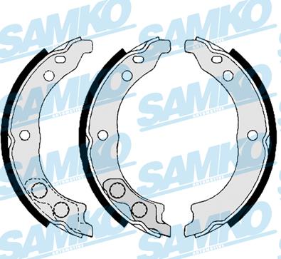 Samko 88900 - Fékpofakészlet www.parts5.com