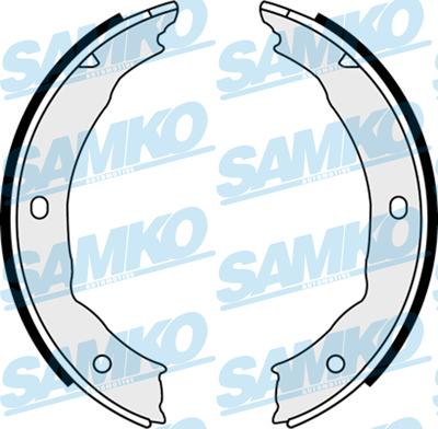 Samko 88400 - Brake Shoe Set www.parts5.com