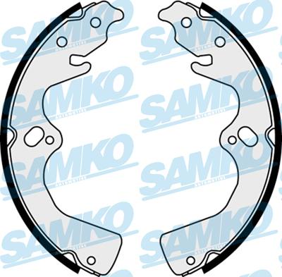 Samko 88470 - Fékpofakészlet www.parts5.com