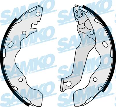 Samko 88010 - Brake Shoe Set parts5.com