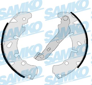 Samko 88170 - Комплект тормозных колодок, барабанные www.parts5.com