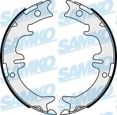 Samko 88340 - Brake Shoe Set www.parts5.com