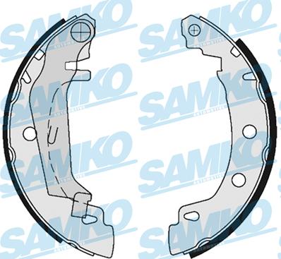 Samko 88750 - Sada brzdových čeľustí www.parts5.com