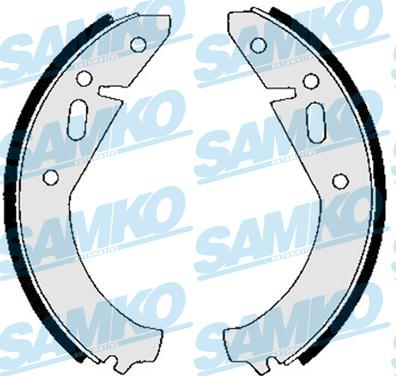 Samko 83410 - Brake Shoe Set www.parts5.com