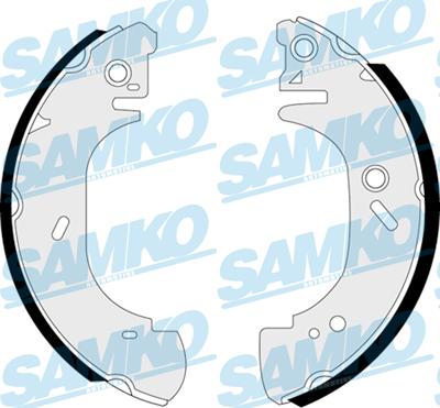 Samko 87400 - Комплект тормозных колодок, барабанные www.parts5.com