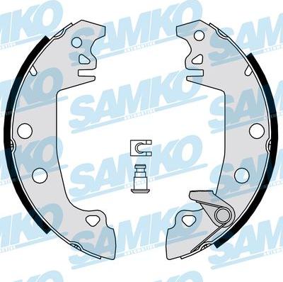 Samko 87520 - Brake Shoe Set www.parts5.com