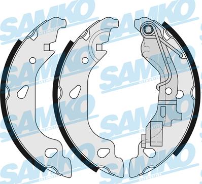 Samko 87690 - Set saboti frana www.parts5.com