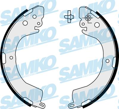 Samko 87620 - Bremsbackensatz www.parts5.com