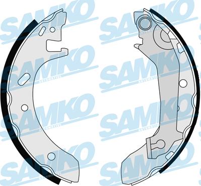 Samko 87140 - Комплект тормозных колодок, барабанные www.parts5.com